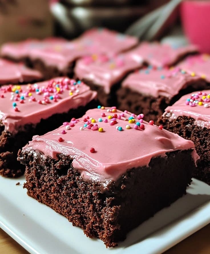 Brownie rosa