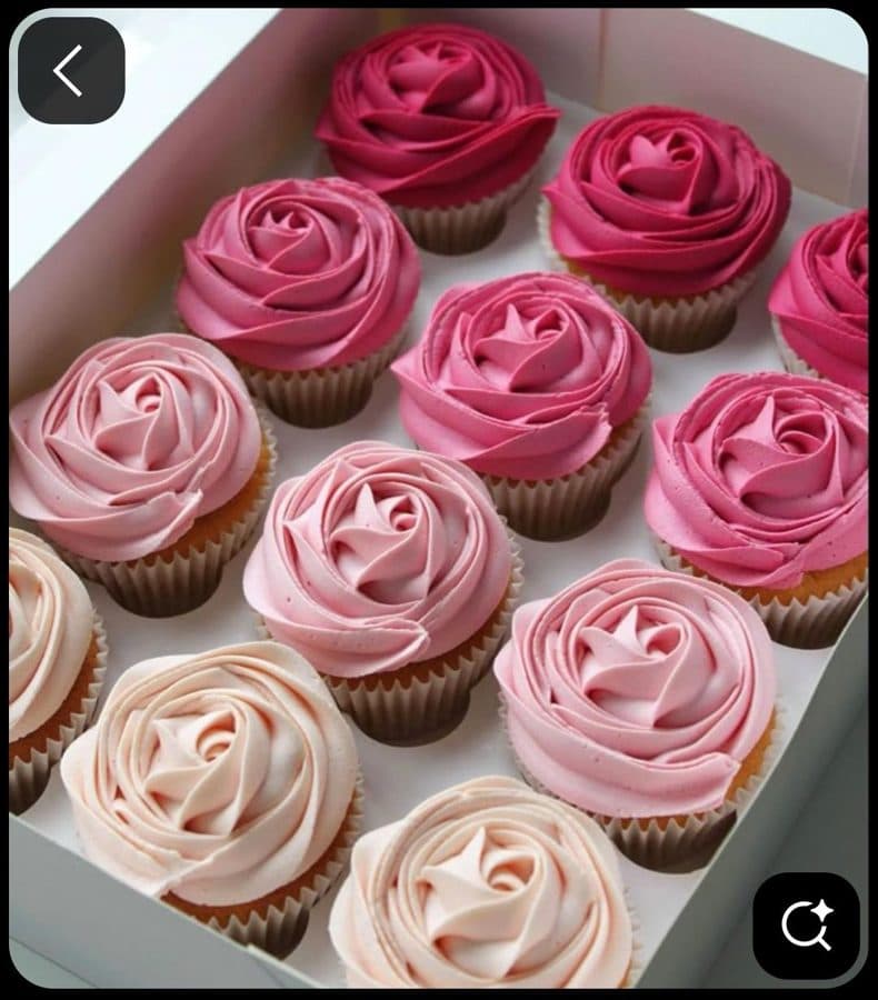 Cupcake rosa