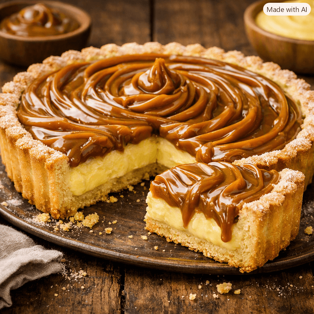 Tarta de Pastelera y Dulce de leche