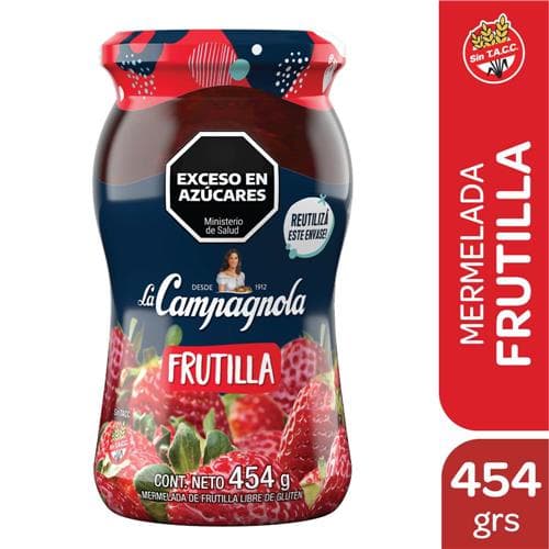 Mermelada LA CAMPAGNOLA Frutilla